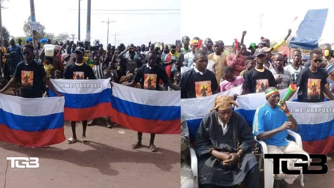 Malians demonstration