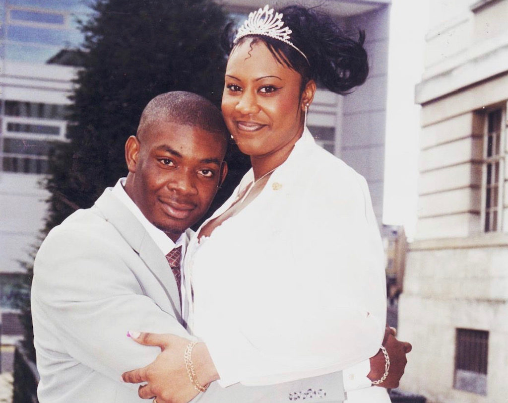 Don Jazzy and his formal wife, Michelle Jackson